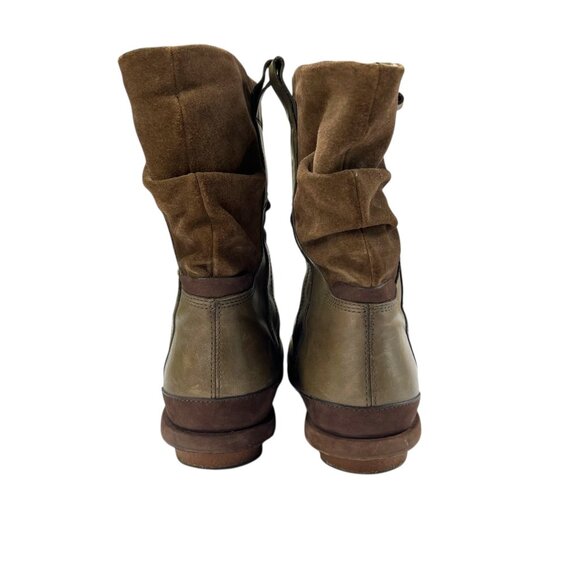 Patagonia Women's Addie Boot Peat Brown Slouch Leather and Suede Size 9.5 - Picture 4 of 8